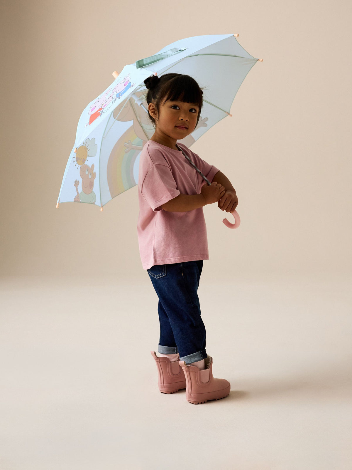 Blue Peppa Pig Umbrella - image 3