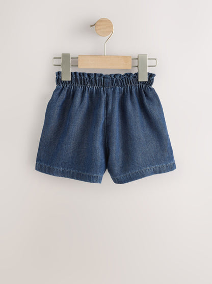 Dsiney Kidz - Dark Wash Soft Denim Shorts (3mths-10yrs) image 5