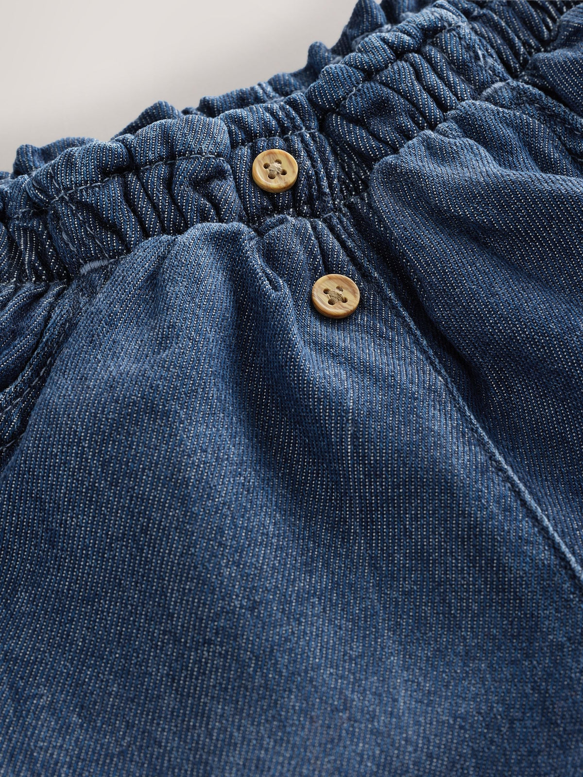 Dark Wash Soft Denim Shorts (3mths-10yrs) image 6
