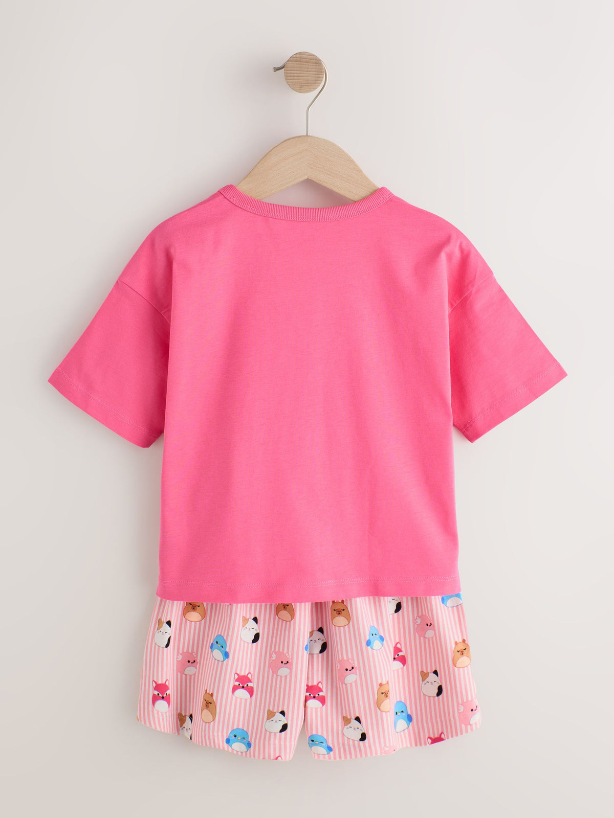 Pink/Yellow Yellow/ Pink Squishmallow Short Pyjamas 2 Pack (3-16yrs) - image 9