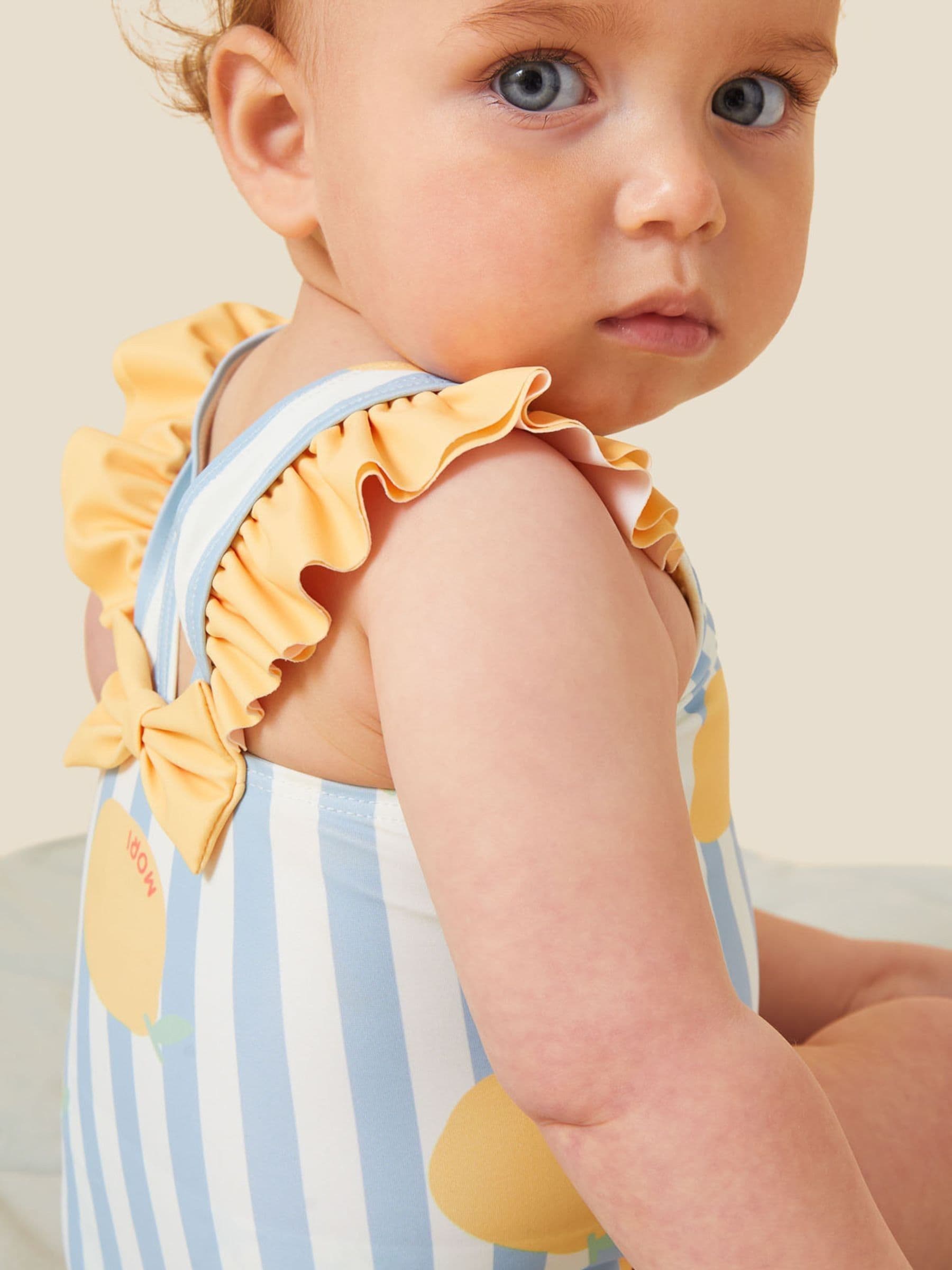 MORI Blue Stripe Swimsuit image 2