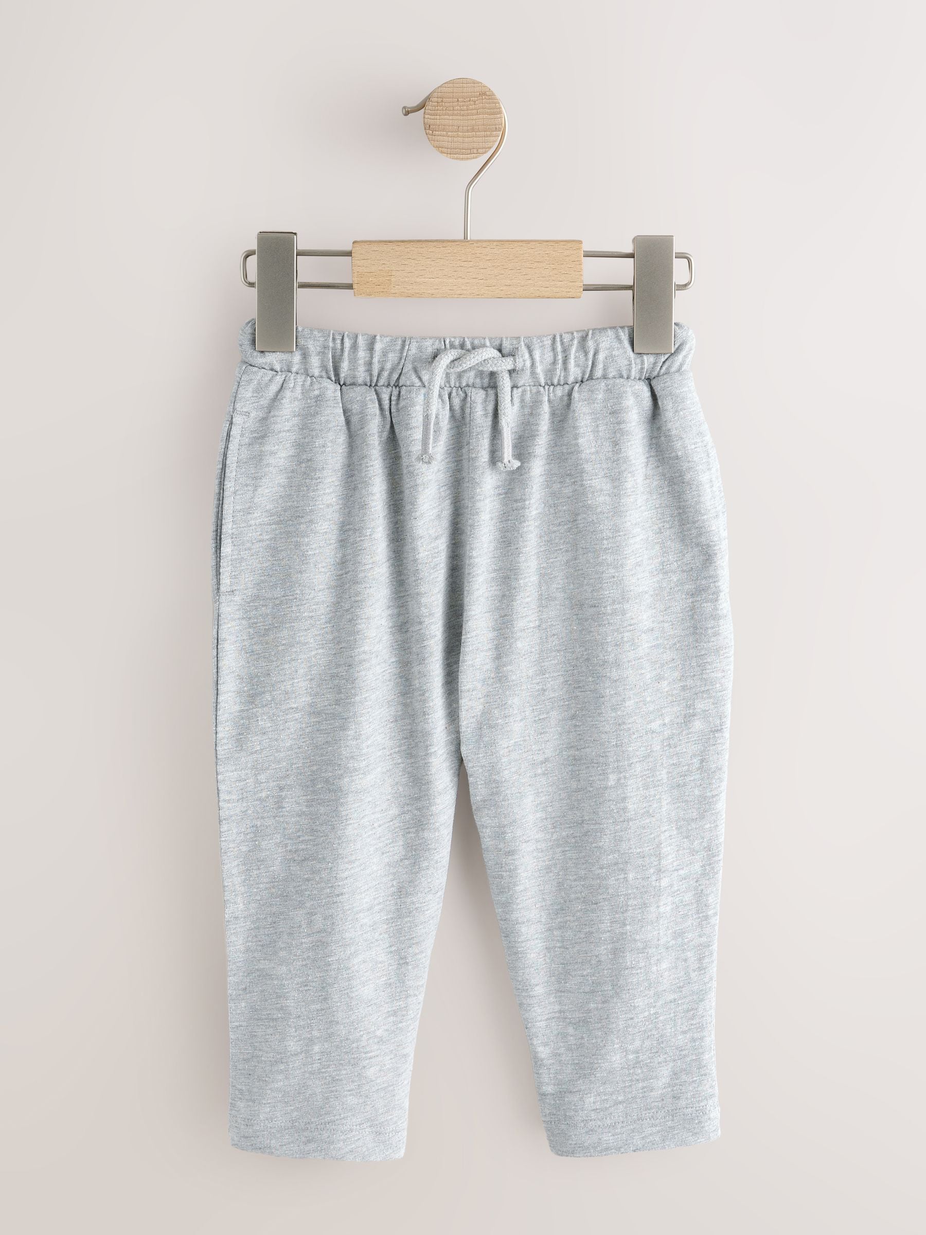Black/ Navy Blue/ Grey Stripe Joggers 3 Pack (3mths-7yrs) image 5