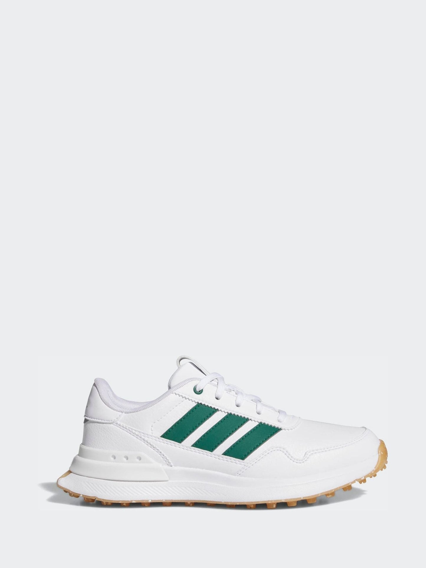 adidas Golf White/Green S2G 26 Spikeless Shoes image 1