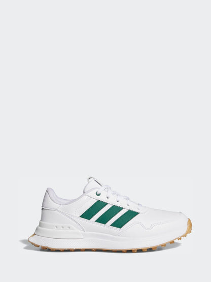adidas Golf White/Green S2G 26 Spikeless Shoes image 1