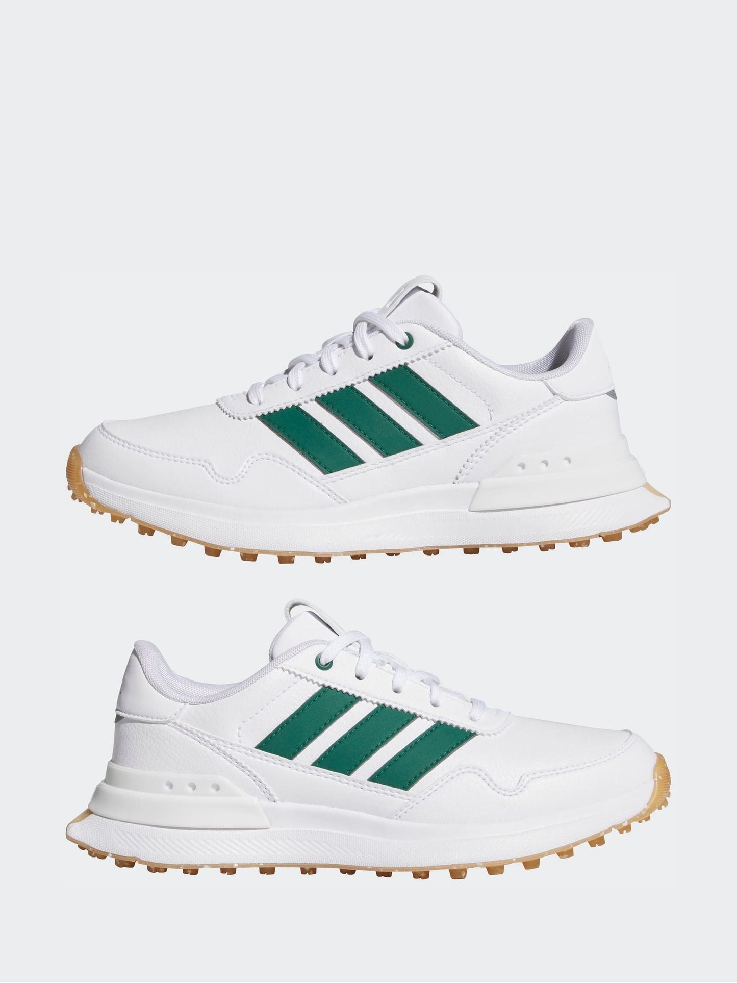 adidas Golf White/Green S2G 26 Spikeless Shoes image 5