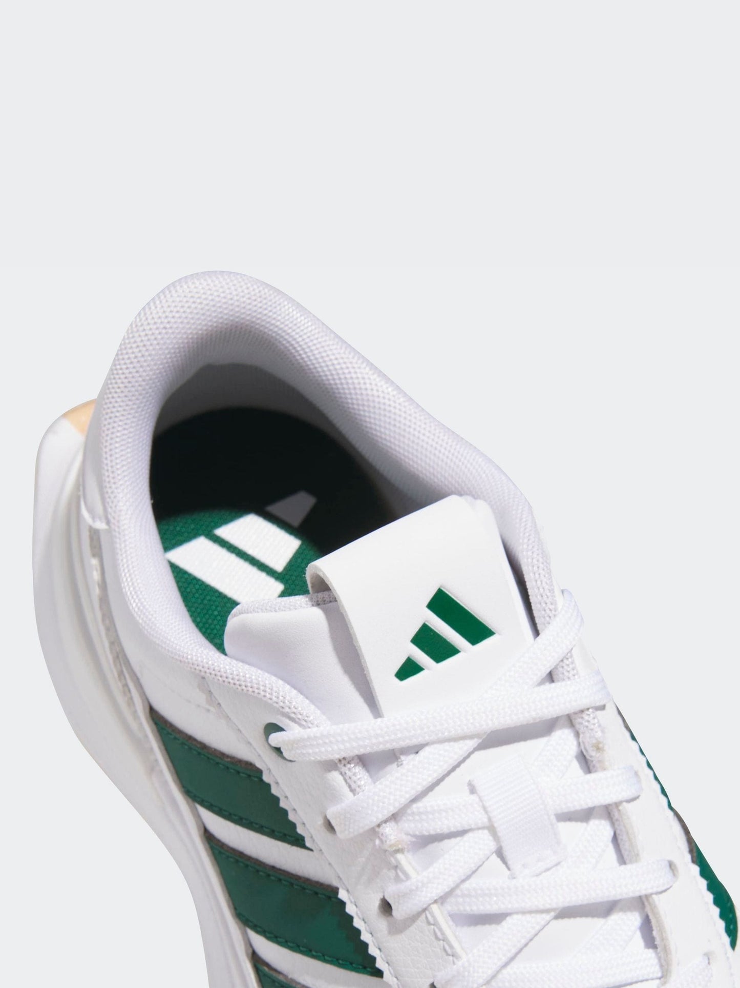 adidas Golf White/Green S2G 26 Spikeless Shoes image 8
