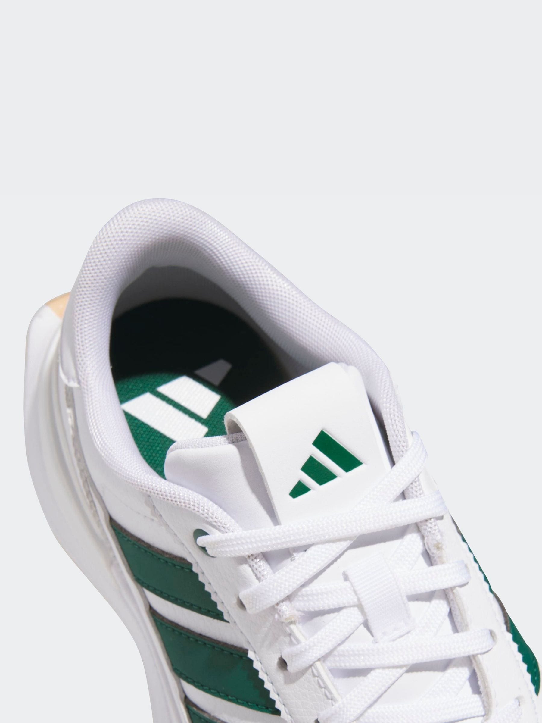 adidas Golf White/Green S2G 26 Spikeless Shoes image 8