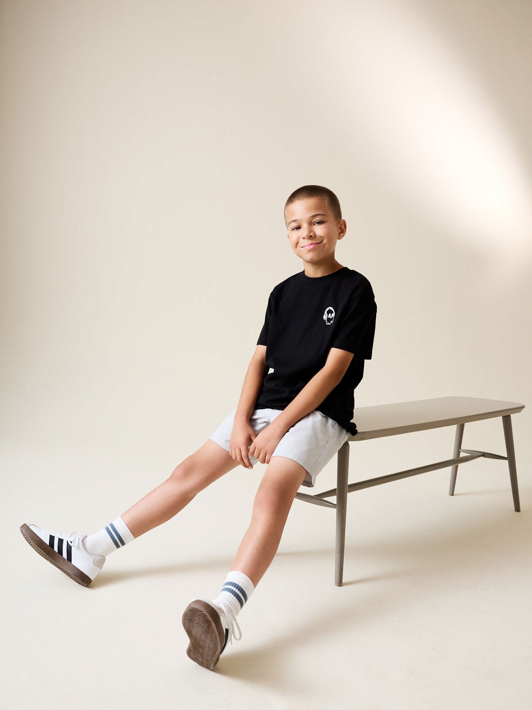 Dsiney Kidz - Grey Regular Fit Shorts (3-16yrs) image 3