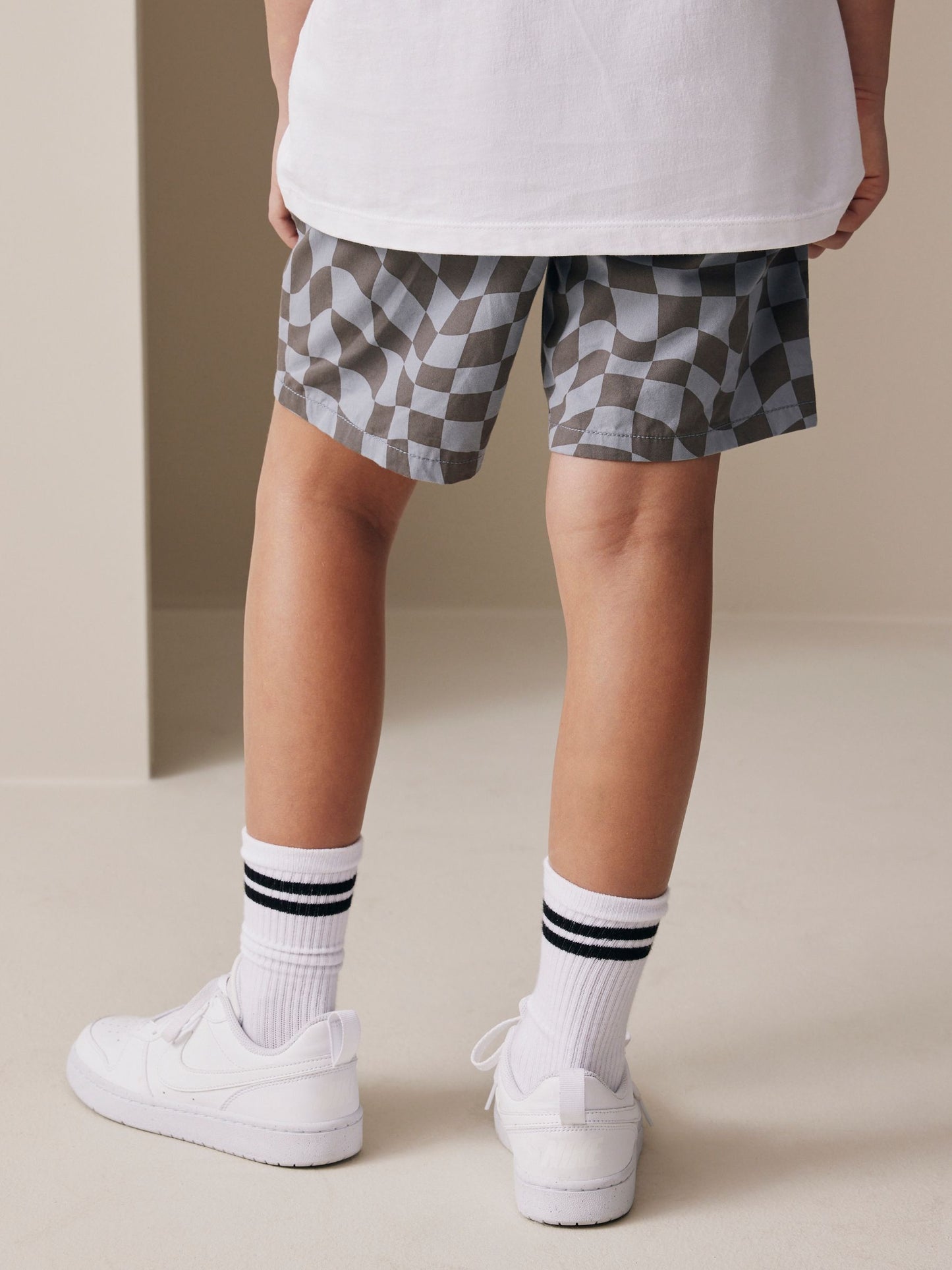 Dsiney Kidz - Blue/Grey Regular Fit Shorts (3-16yrs) image 2