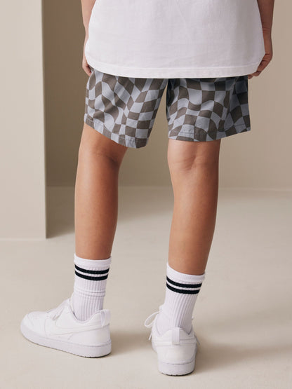 Dsiney Kidz - Blue/Grey Regular Fit Shorts (3-16yrs) image 2