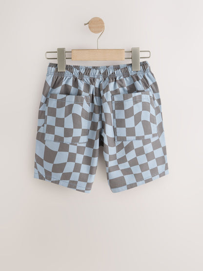 Dsiney Kidz - Blue/Grey Regular Fit Shorts (3-16yrs) image 5