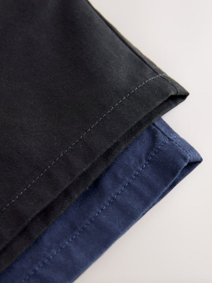 Dsiney Kidz - Black/Navy 2 Pack Shorts (3-16yrs) image 10