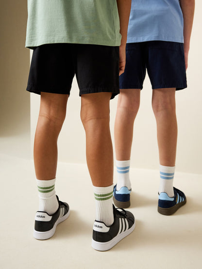Dsiney Kidz - Black/Navy 2 Pack Shorts (3-16yrs) image 3