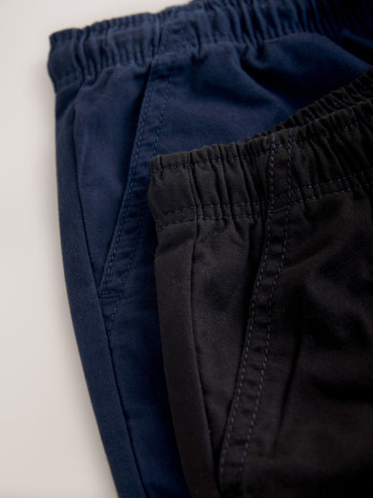 Dsiney Kidz - Black/Navy 2 Pack Shorts (3-16yrs) image 9