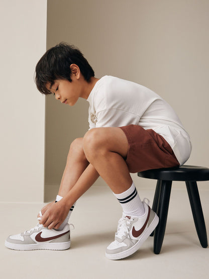 Dsiney Kidz - Rust Brown Regular Fit Shorts (3-16yrs) image 2