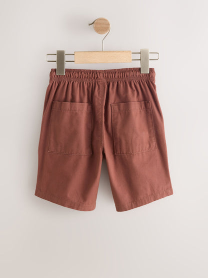 Dsiney Kidz - Rust Brown Regular Fit Shorts (3-16yrs) image 5