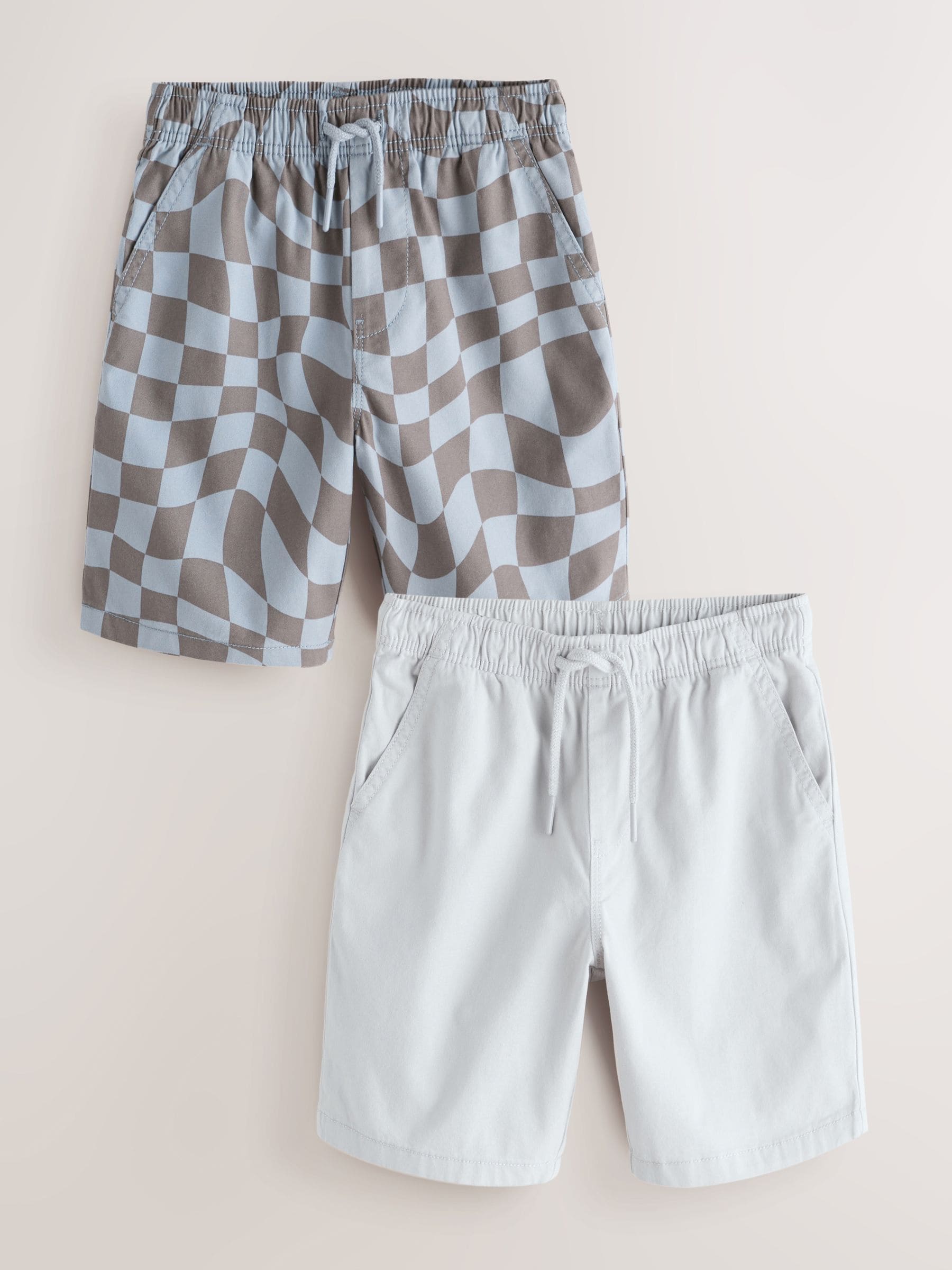 Dsiney Kidz - Blue/Grey 2 Pack Shorts (3-16yrs) image 1