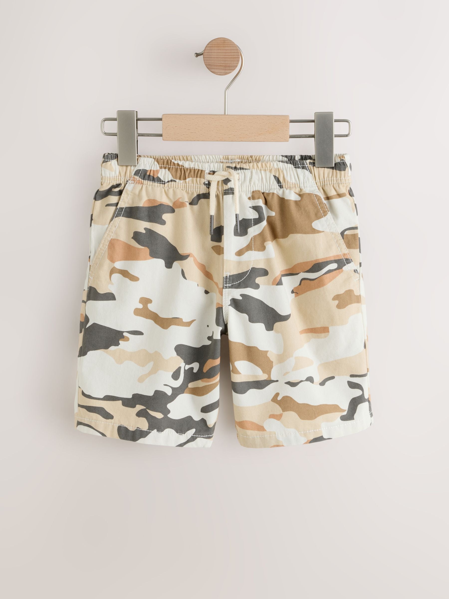 Dsiney Kidz - Grey/Ecru Regular Fit Shorts (3-16yrs) image 5