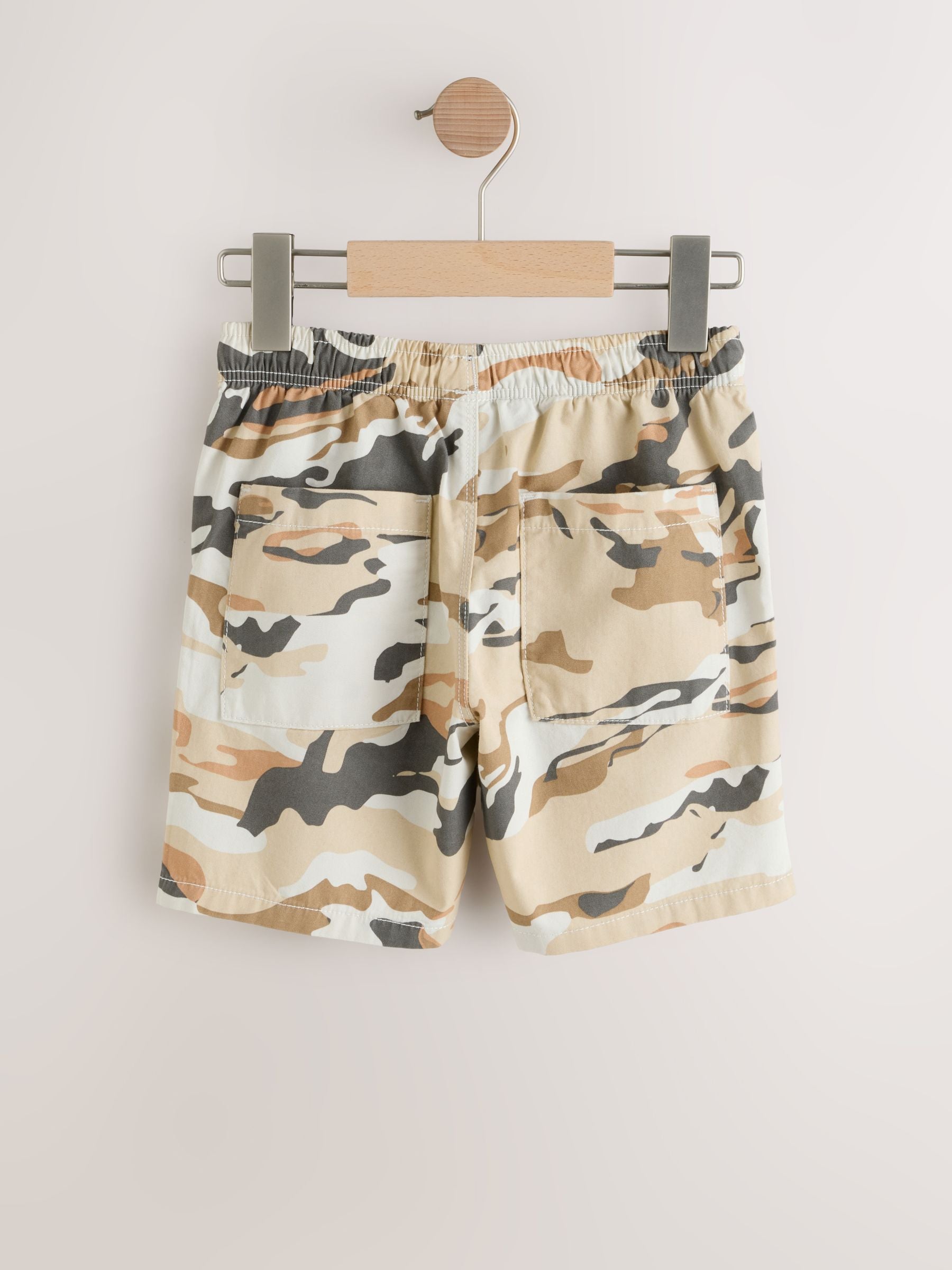 Dsiney Kidz - Grey/Ecru Regular Fit Shorts (3-16yrs) image 6