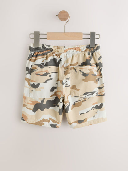 Dsiney Kidz - Grey/Ecru Regular Fit Shorts (3-16yrs) image 6