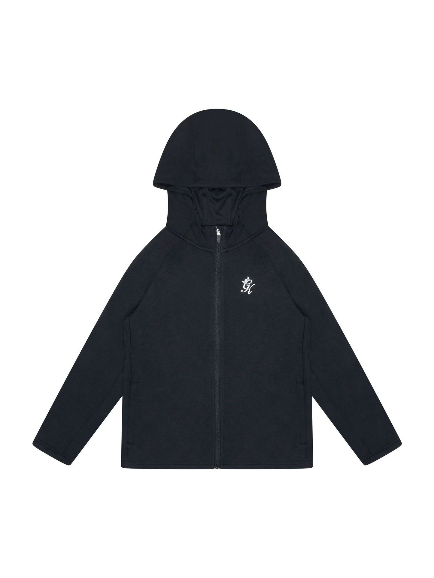 Dsiney Kidz - Gym King Black Lightweight Poly Full Zip Jacket image 3
