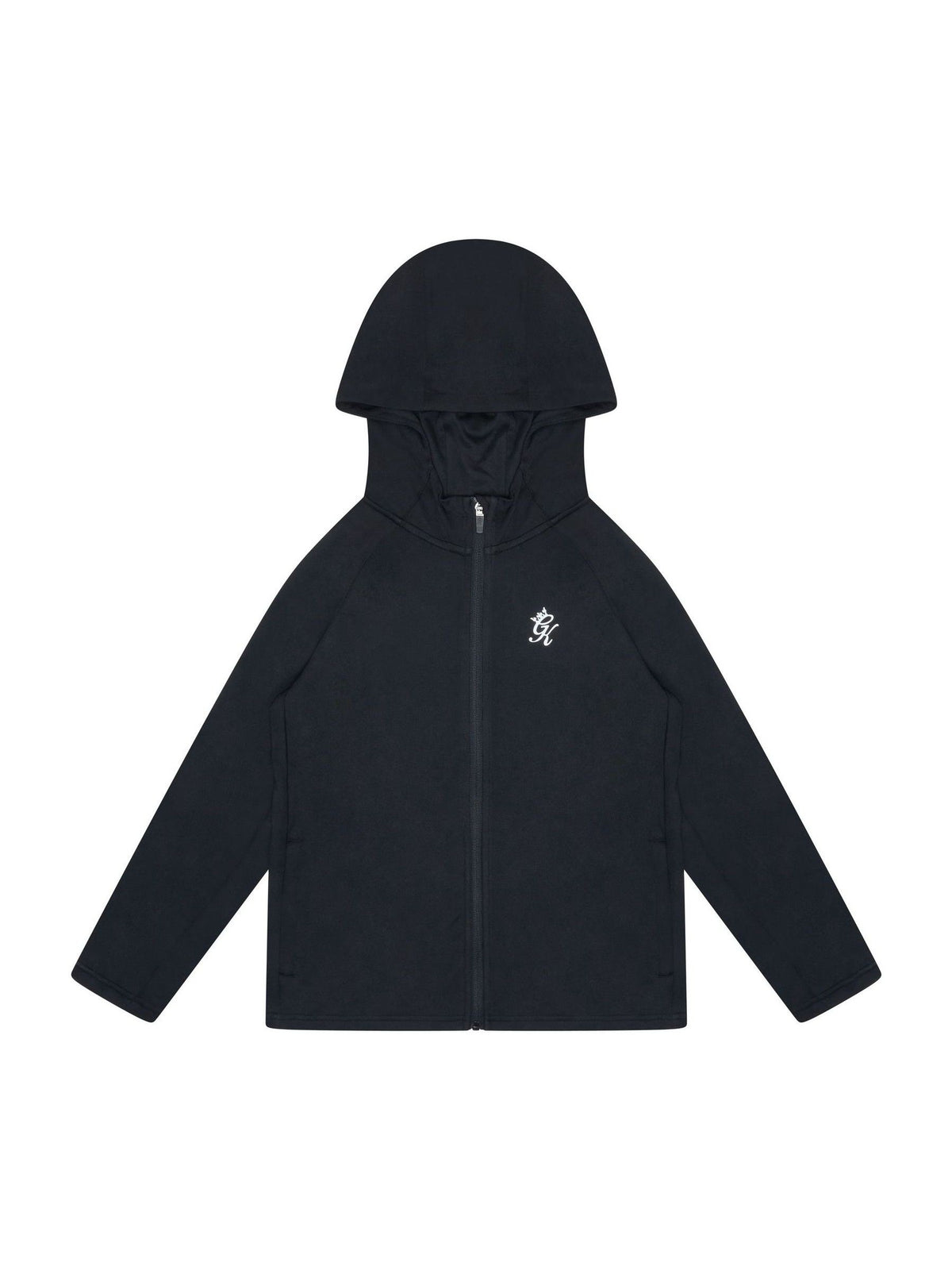 Dsiney Kidz - Gym King Black Lightweight Poly Full Zip Jacket image 3
