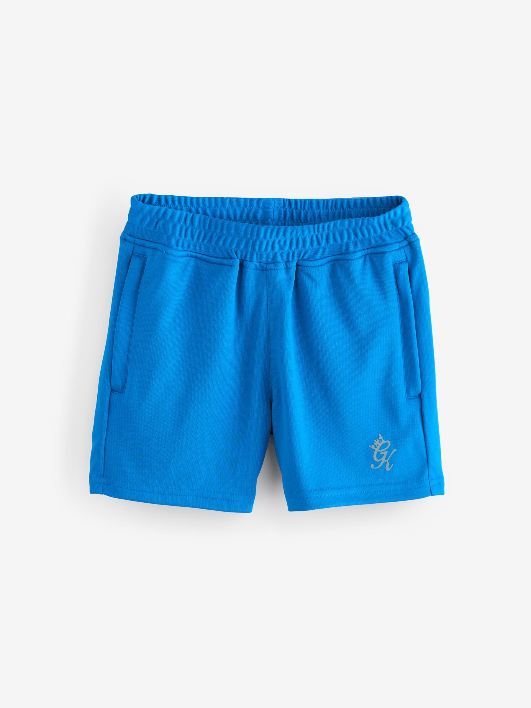 Dsiney Kidz - Gym King Blue Lightweight Poly Shorts image 4