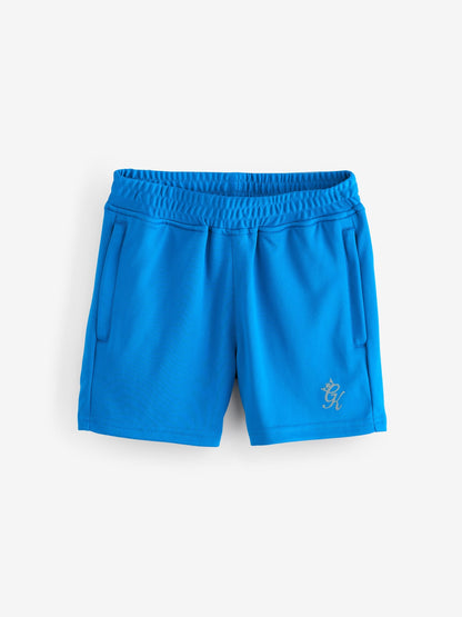 Dsiney Kidz - Gym King Blue Lightweight Poly Shorts image 4
