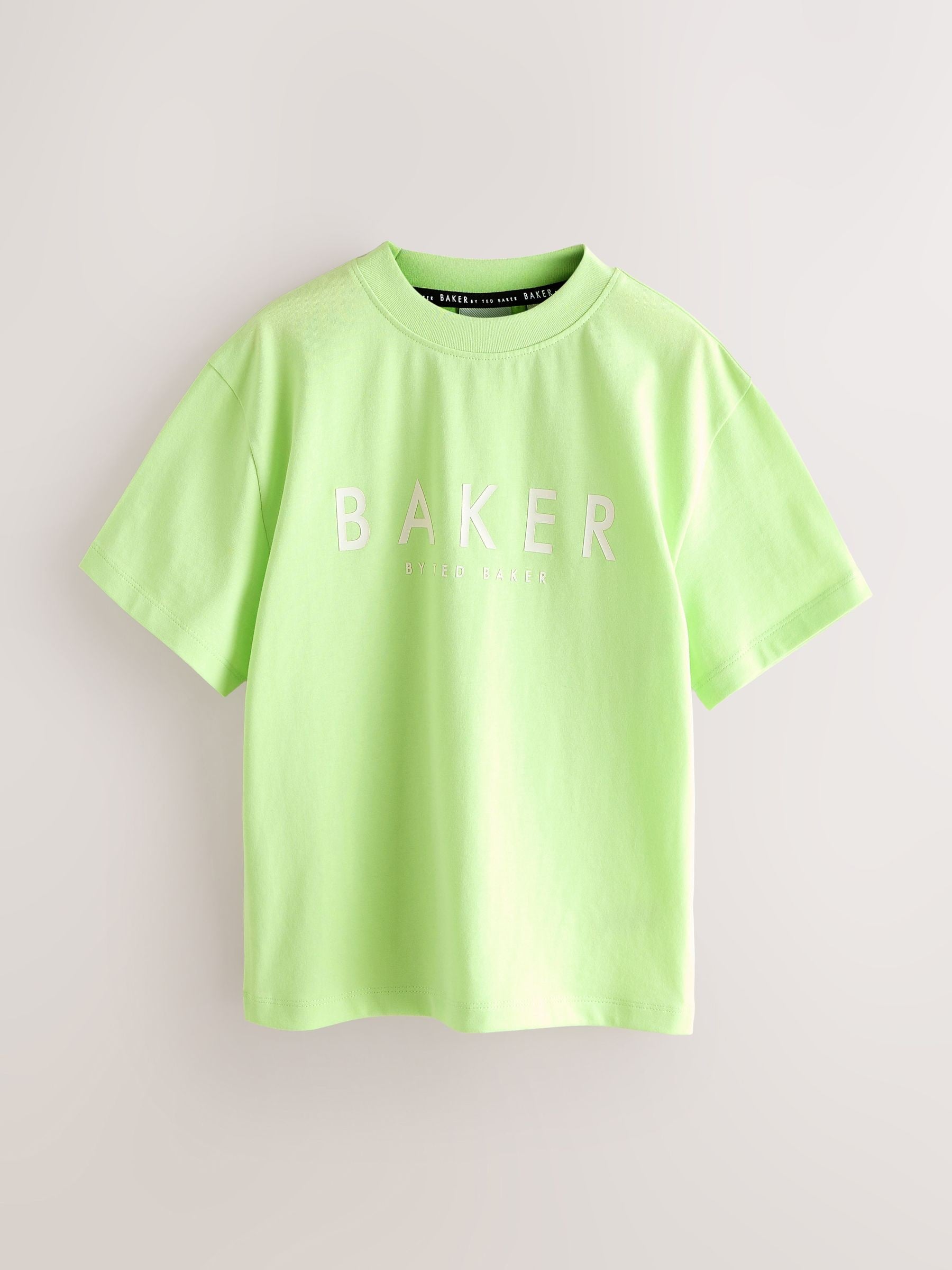 Dsiney Kidz - Baker by Ted Baker Lime Green/Blue Baker by Ted Baker 3 Pack T-Shirts image 4