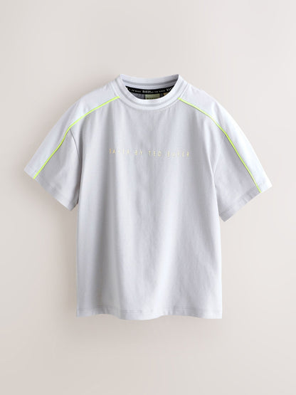 Dsiney Kidz - Baker by Ted Baker Lime Green/Blue Baker by Ted Baker 3 Pack T-Shirts image 5