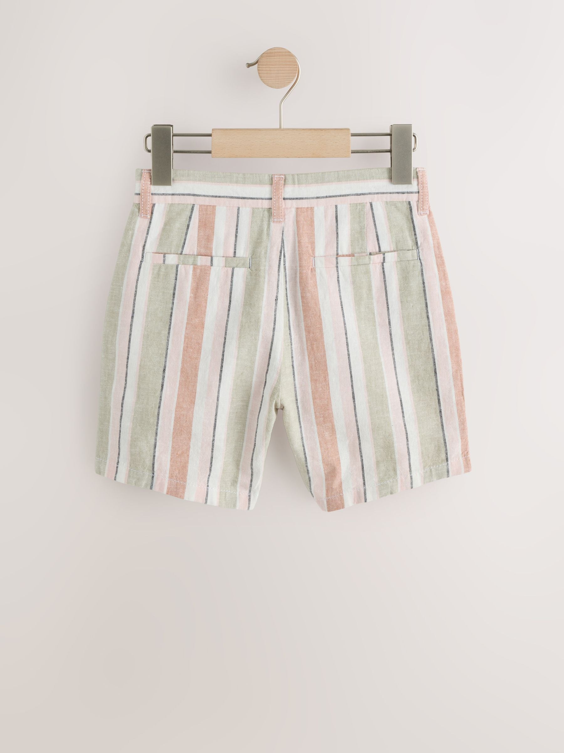 Dsiney Kidz - Multi Linen Blend Regular Fit Chino Shorts (3-16yrs) image 5