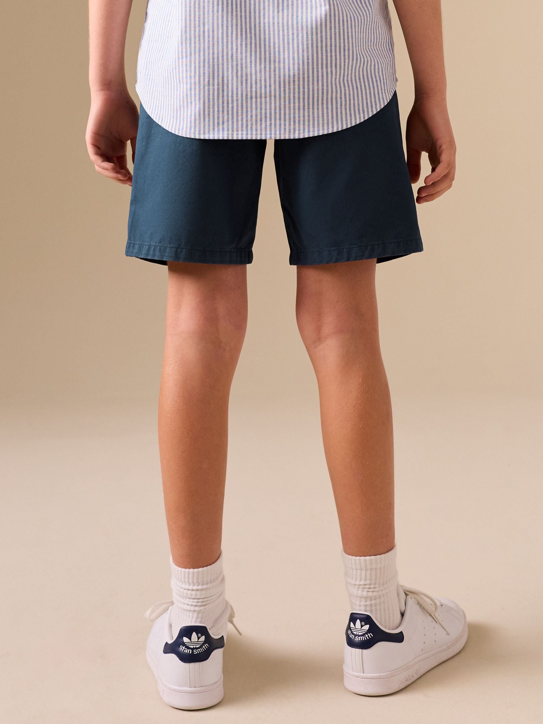 Dsiney Kidz - Stone Wash Garment Washed Chino Shorts (3-16yrs) image 3