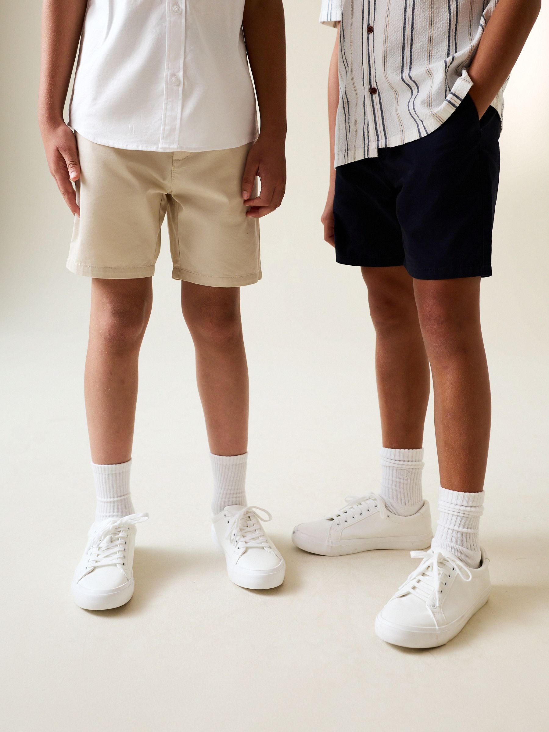 Dsiney Kidz - Charcoal Grey Chino Shorts (3-16yrs) image 1