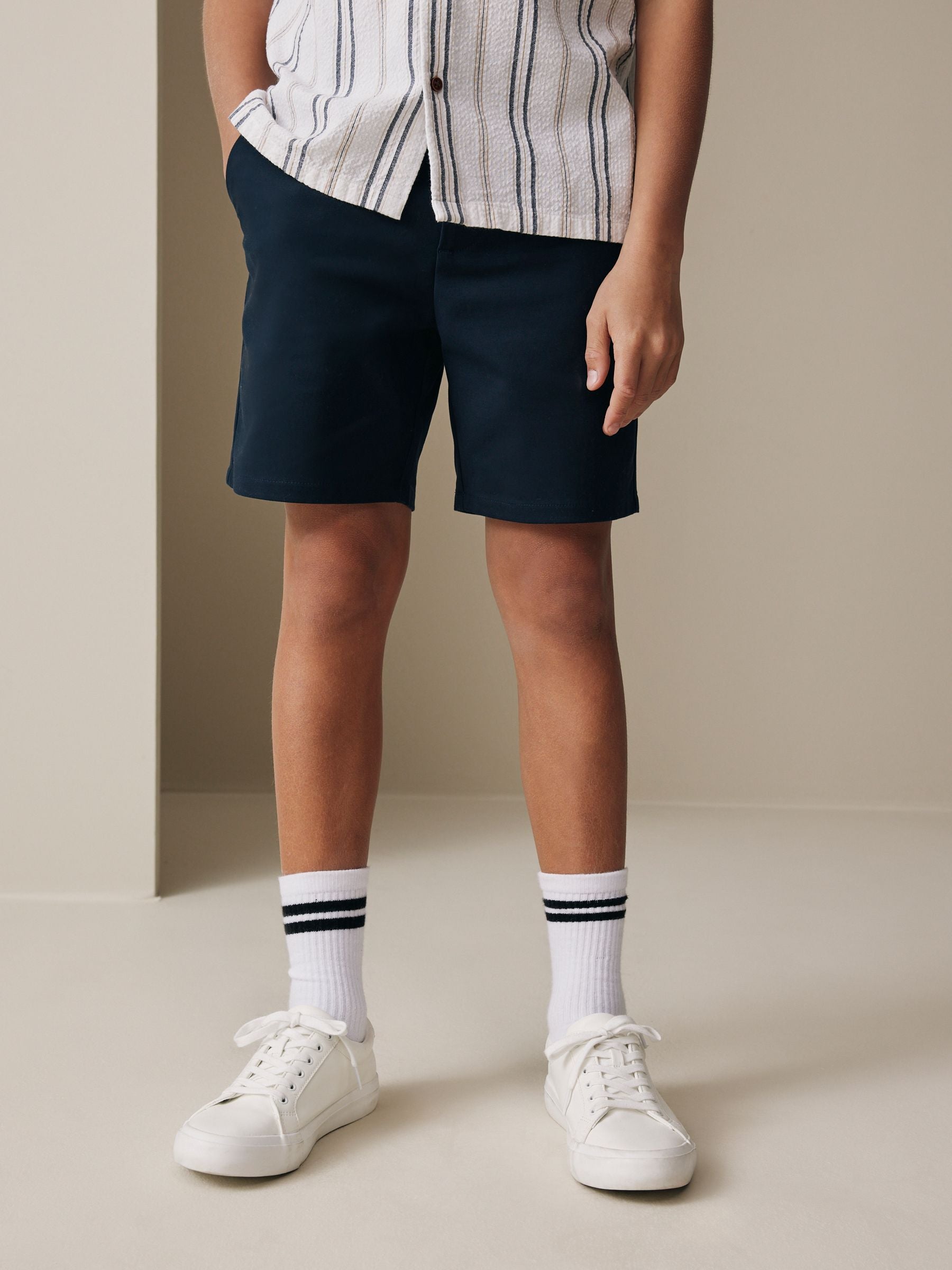 Dsiney Kidz - Navy Premium Chino Shorts (3-16yrs) image 1