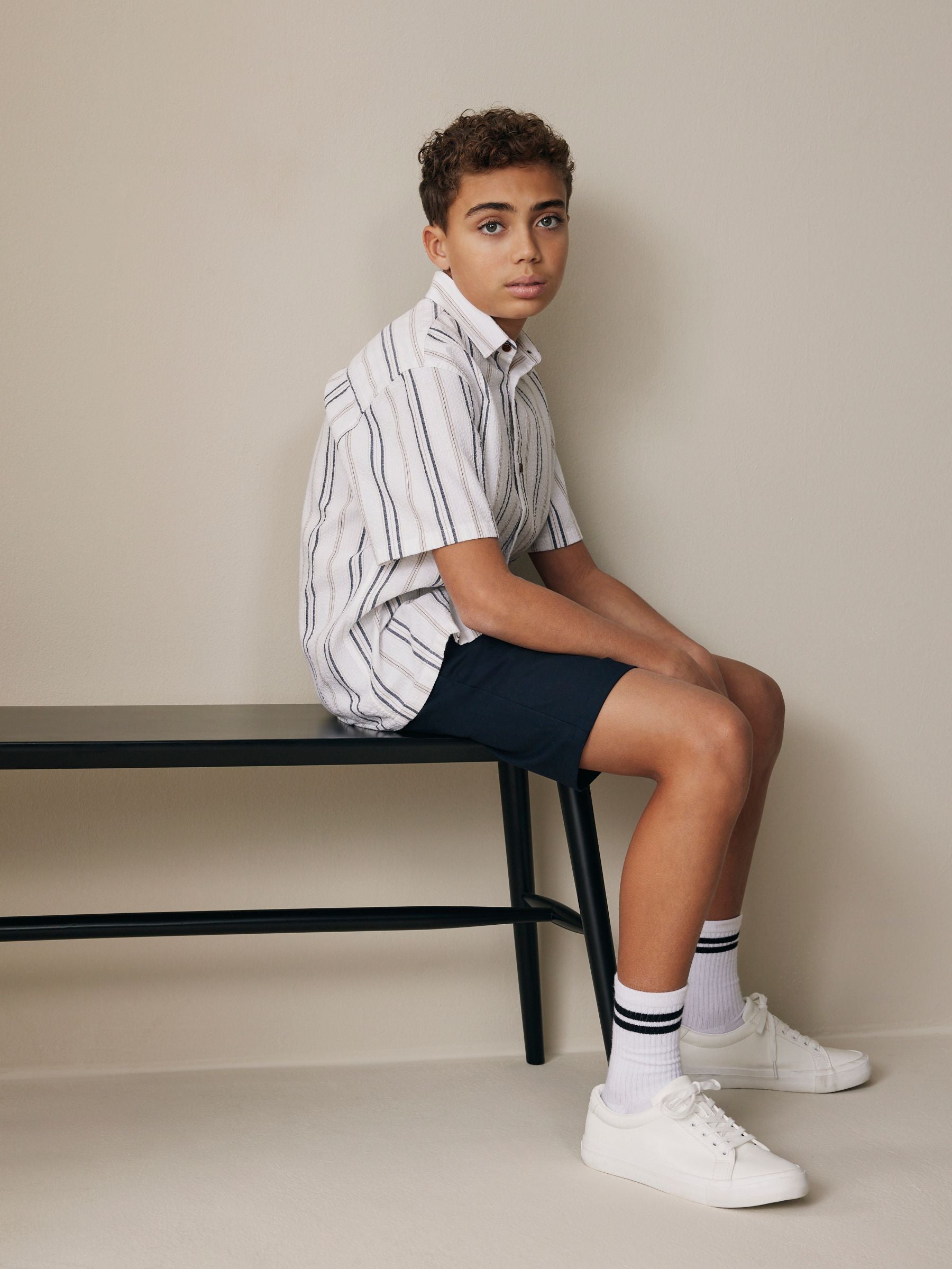 Dsiney Kidz - Navy Premium Chino Shorts (3-16yrs) image 2