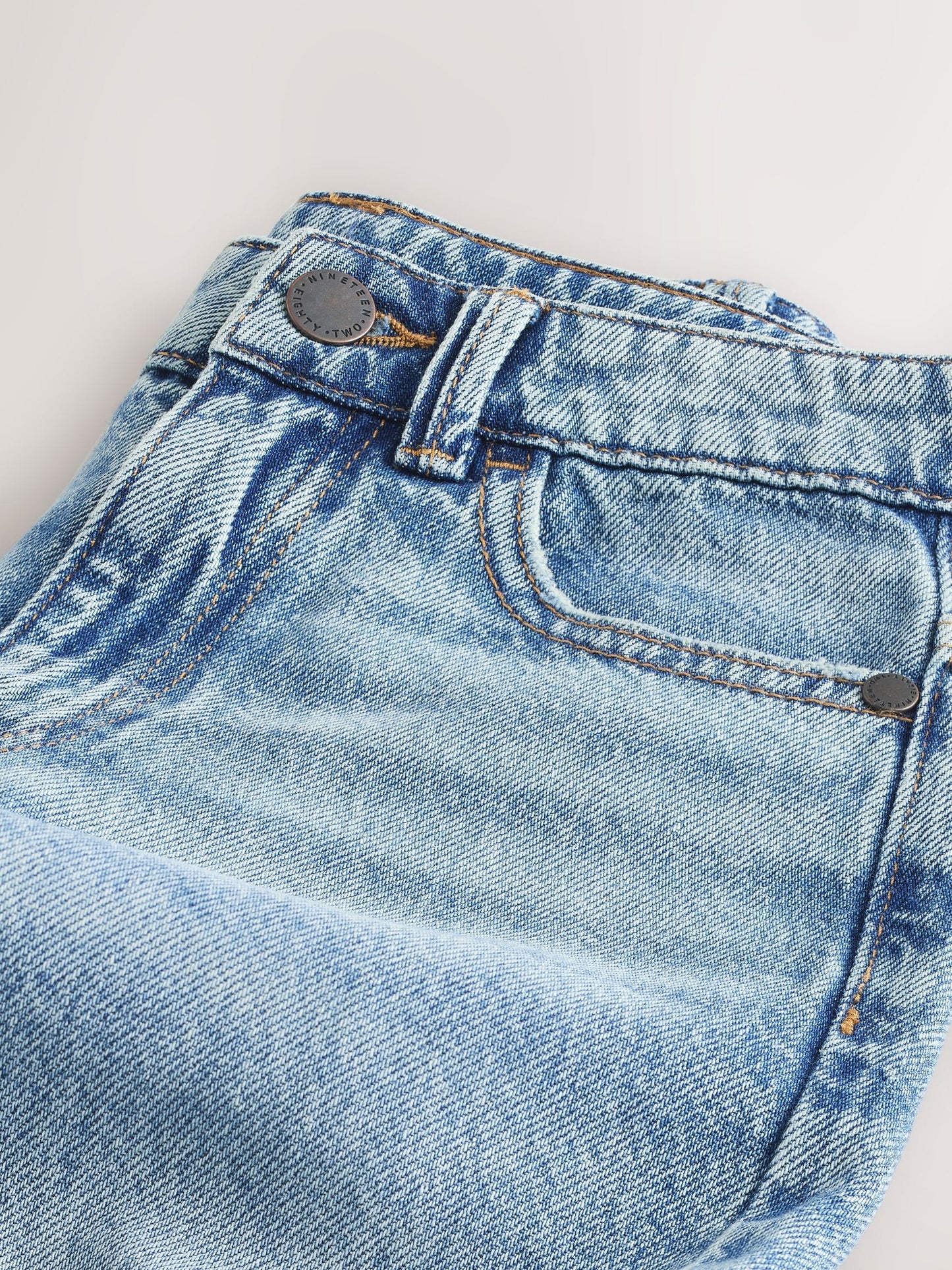 Dsiney Kidz - Mid Blue Denim Jort Shorts (3-16yrs) image 6