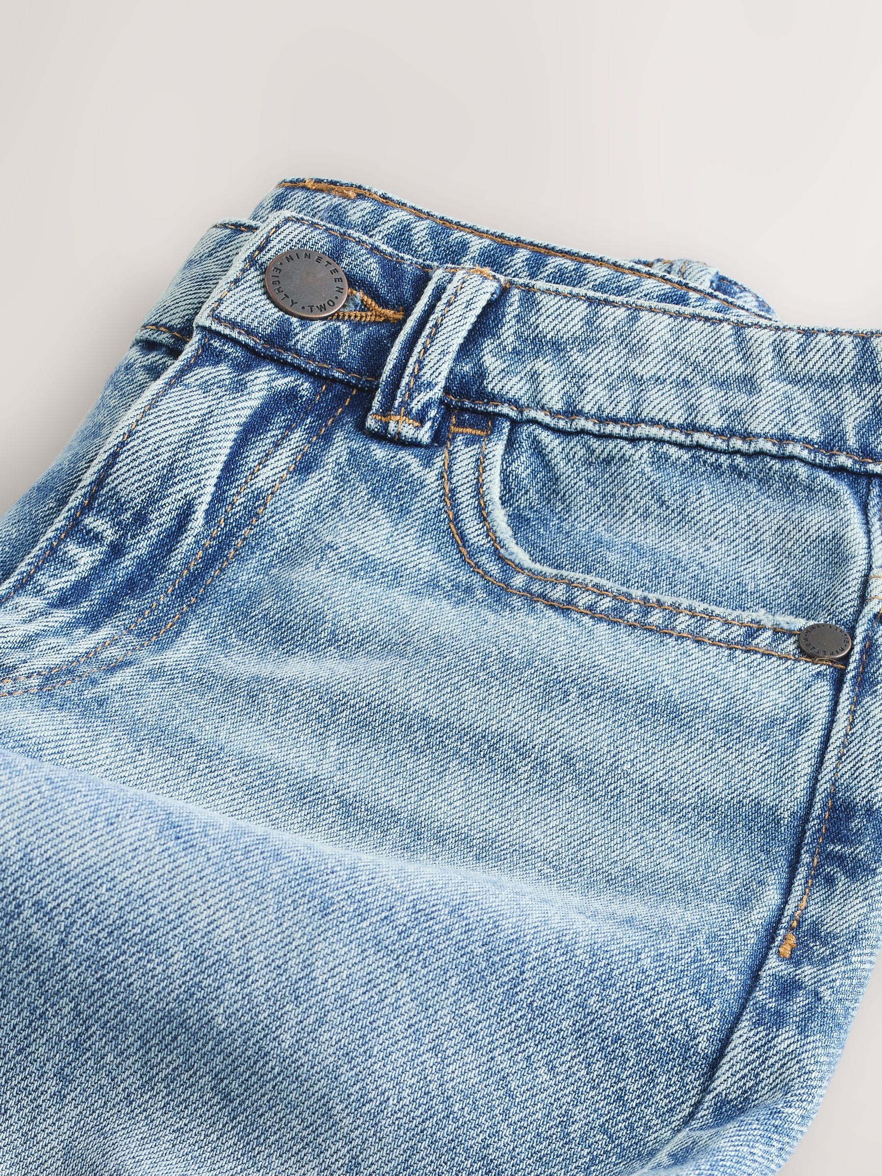 Dsiney Kidz - Mid Blue Denim Jort Shorts (3-16yrs) image 6