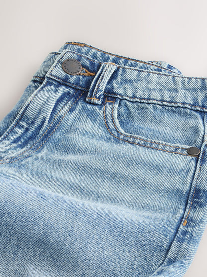 Dsiney Kidz - Mid Blue Denim Jort Shorts (3-16yrs) image 6