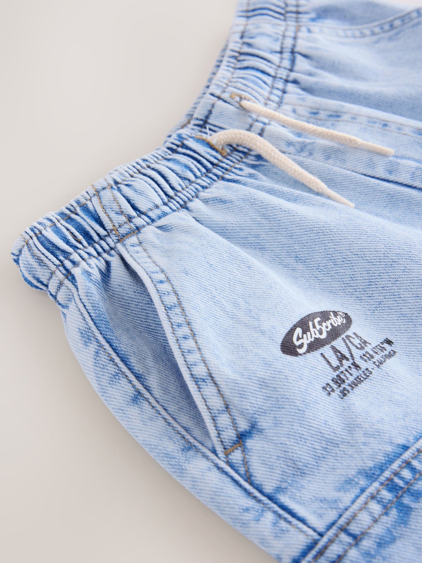 Dsiney Kidz - Bleach Denim Cargo Shorts (3-16yrs) image 8