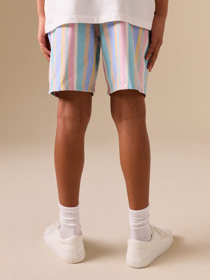 Dsiney Kidz - Stripe Hybrid Waist Shorts (3-16yrs) image 3