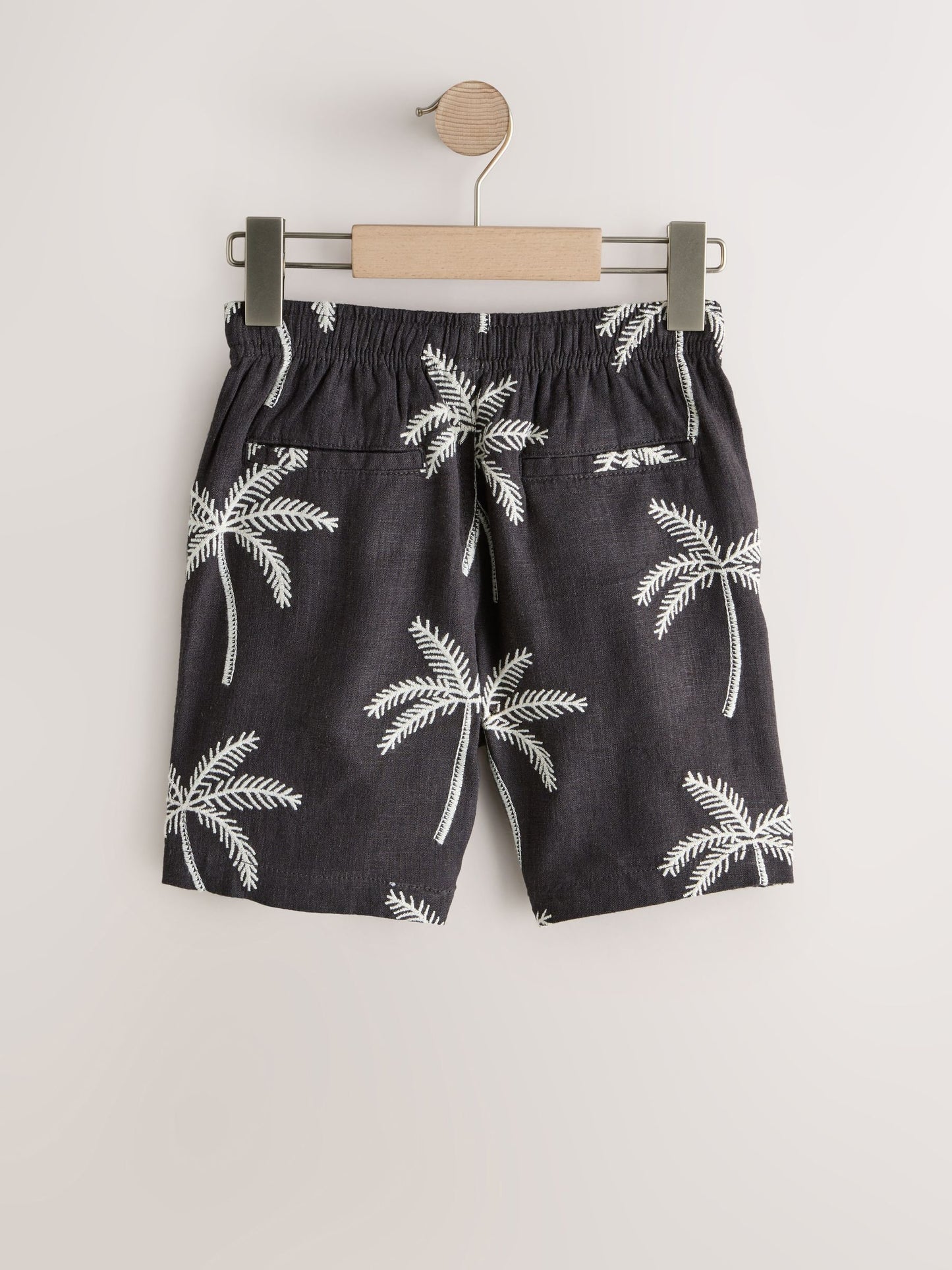 Dsiney Kidz - Charcoal Grey Linen Blend Pull on Shorts (3-16yrs) image 5