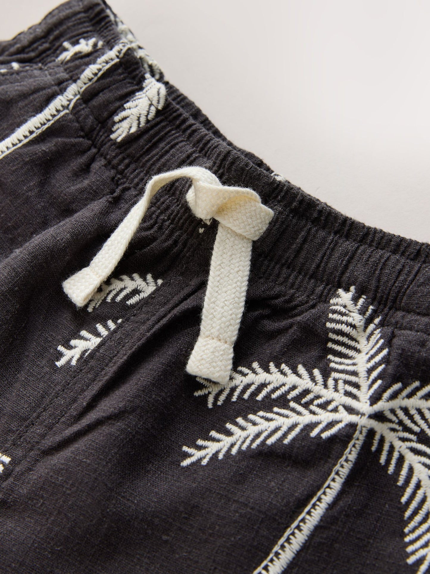 Dsiney Kidz - Charcoal Grey Linen Blend Pull on Shorts (3-16yrs) image 6