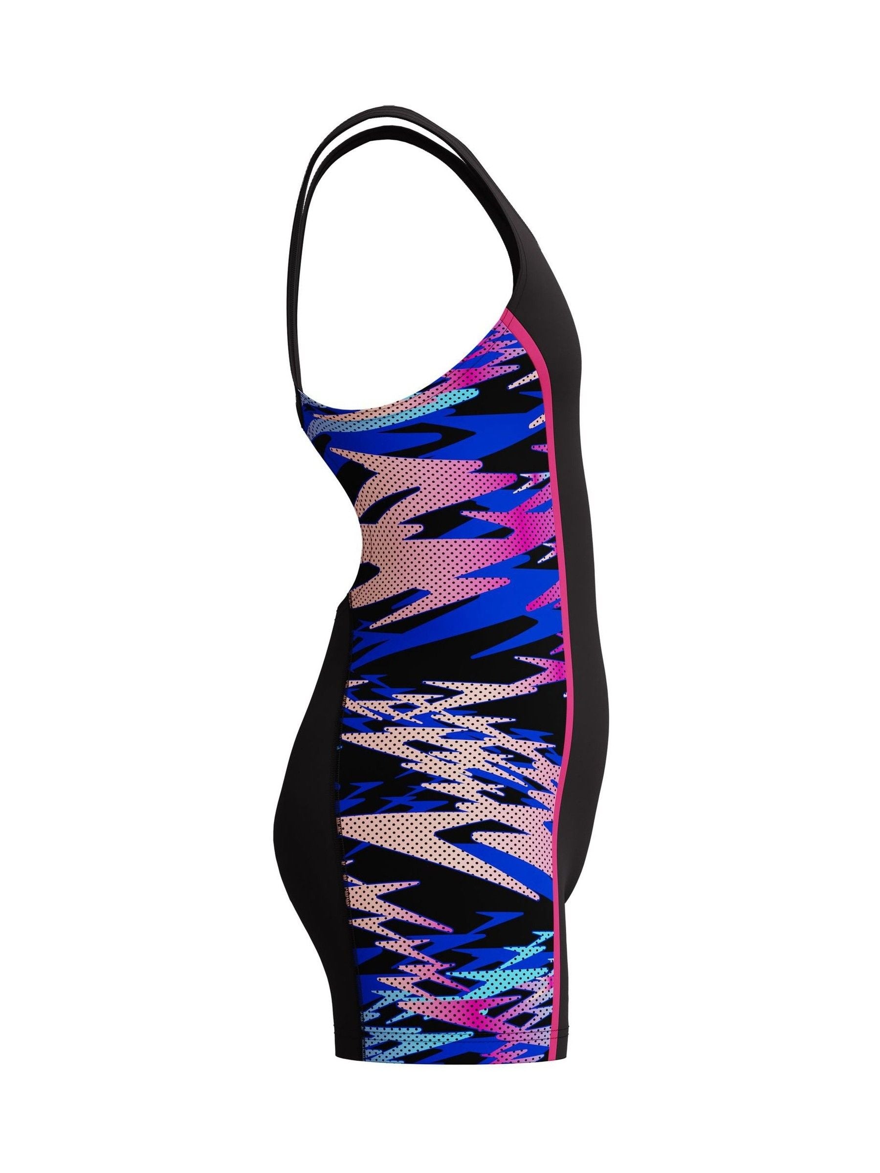 Dsiney Kidz - Speedo Black Hyperboom Splice Muscleback Legsuit image 3