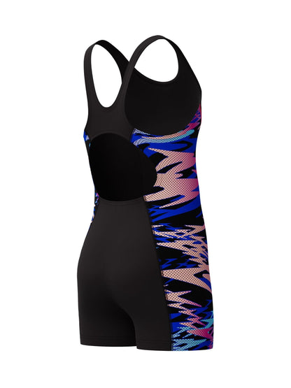 Dsiney Kidz - Speedo Black Hyperboom Splice Muscleback Legsuit image 4