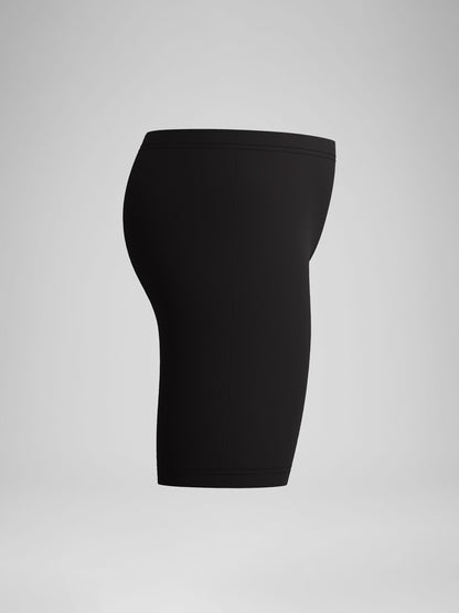 Speedo Black Print Panel Jammer Swim Shorts image 3
