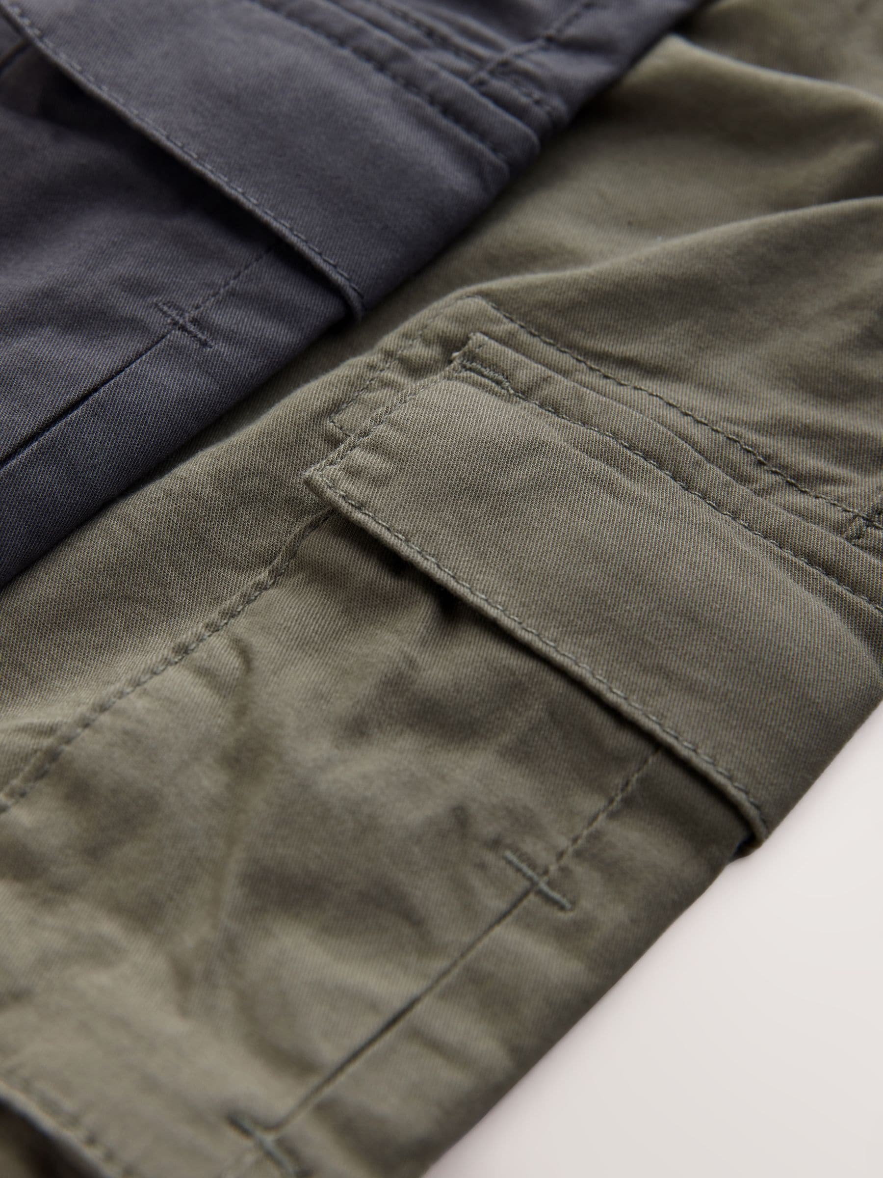 Dsiney Kidz - Charcoal Grey/Khaki Cargo Shorts 2 Pack (3-16yrs) image 9