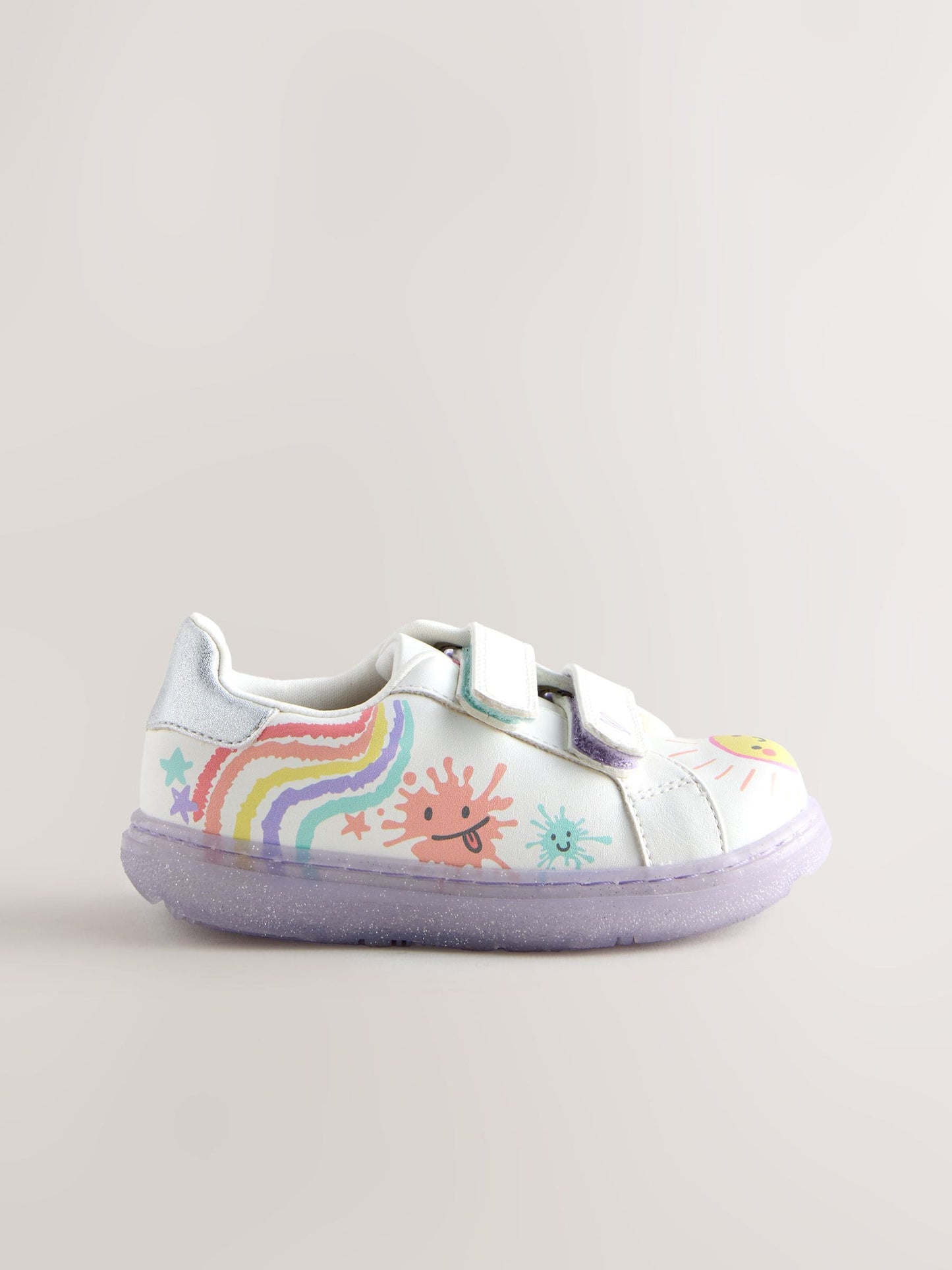 White Touch Fastening Trainers image 3