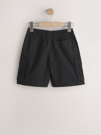 Dsiney Kidz - Black/Stone Cargo Shorts 2 Pack (3-16yrs) image 7