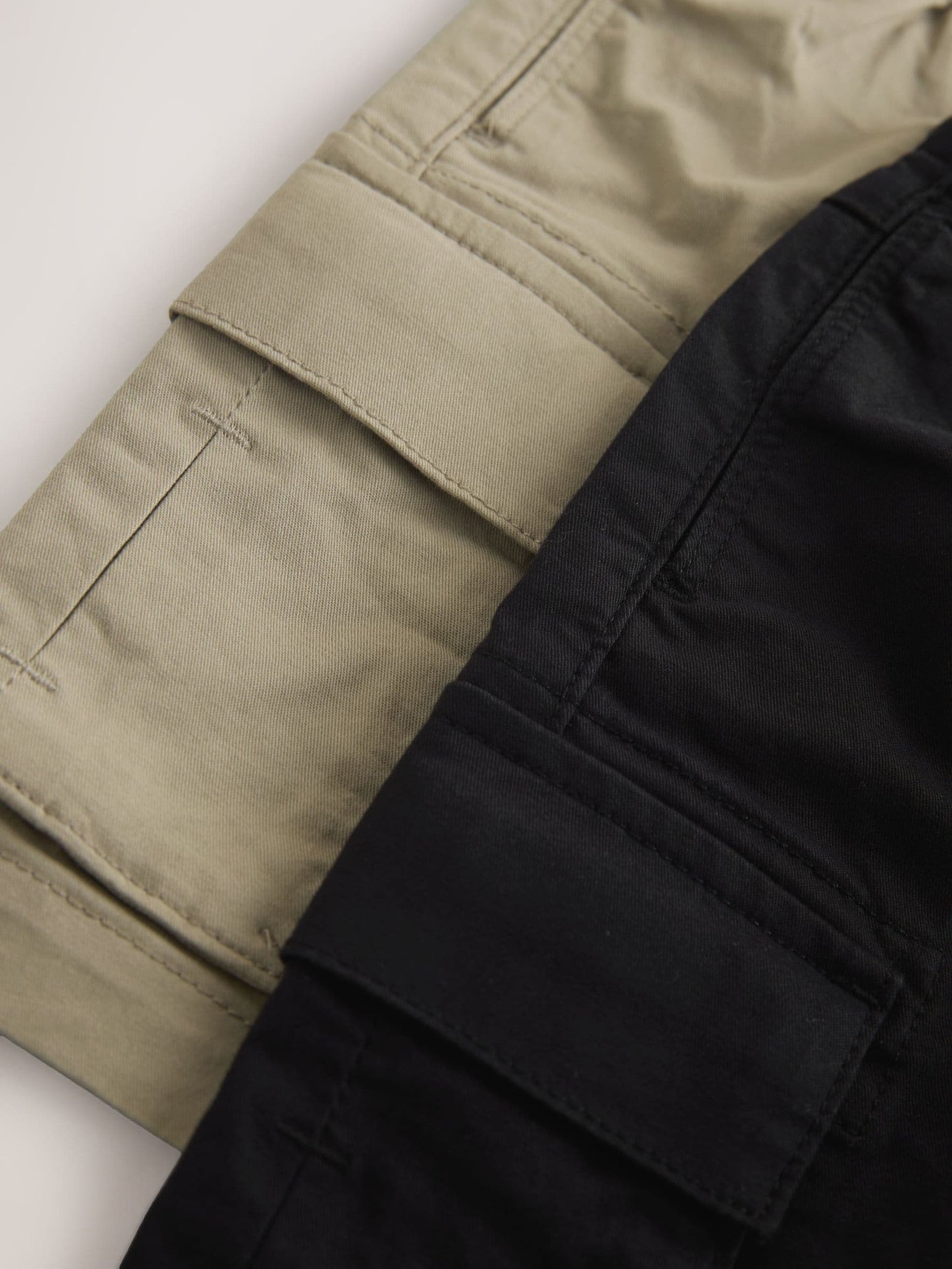 Dsiney Kidz - Black/Stone Cargo Shorts 2 Pack (3-16yrs) image 9