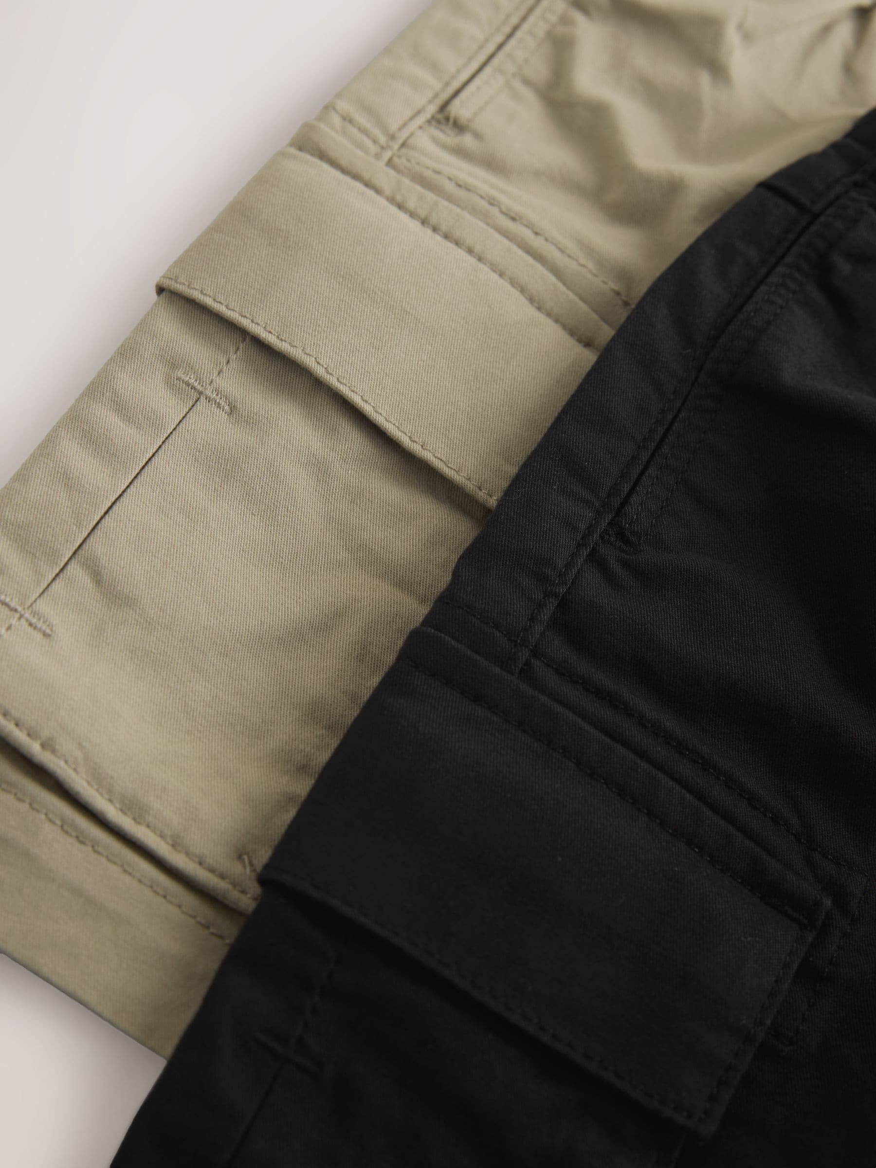 Dsiney Kidz - Black/Stone Cargo Shorts 2 Pack (3-16yrs) image 9